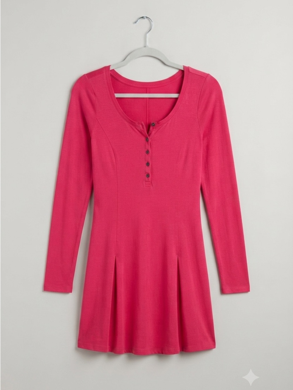 Free People Beach Hot Pink dress, size large. NWT.